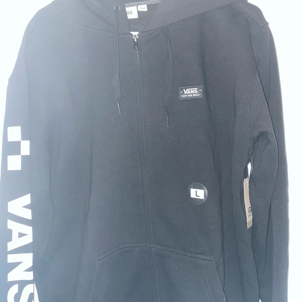 Vans Mens Checker Full Zip Hoodie